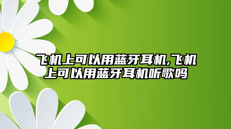 飛機(jī)上可以用藍(lán)牙耳機(jī),飛機(jī)上可以用藍(lán)牙耳機(jī)聽(tīng)歌嗎